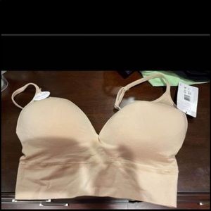 Large Jockey Bralette in Beige. New with Tags .